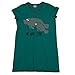 LazyOne Womens No Wake Zone Manatee Nightshirt V Neck