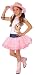 Living Fiction Planet Pop Star Cowgirl Girls 3pc Child Costume Pink Small (4-6)