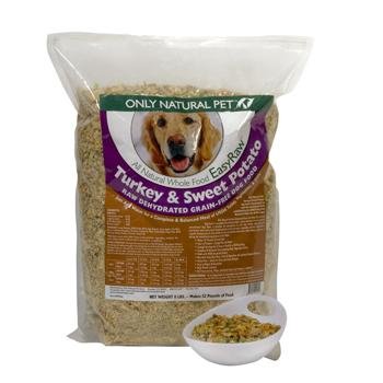 Only Natural Pet EasyRaw Dehydrated Grain-Free Turkey & Sweet Potato Dog Food