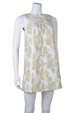 Renee C Gold Floral Dress