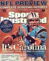 Jake Delhomme Autographed/Hand Signed Sports Illustrated Magazine (Carolina Panthers)