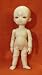 Hujoo Ted Blank 12cm Vinyl Ball Jointed Doll [Apricot / Fleshtone Skintone] [Regular Open Eye]