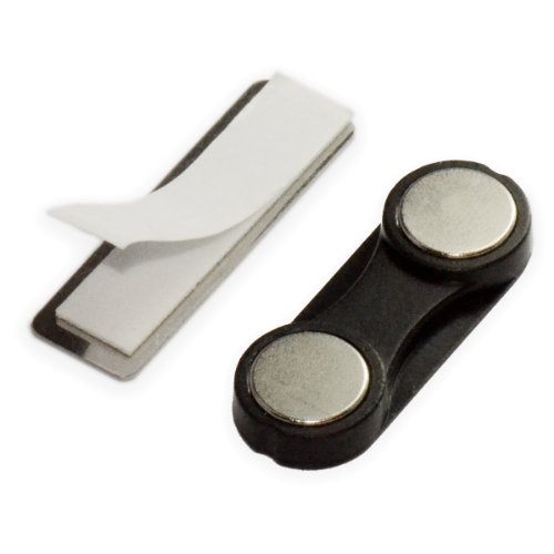 CMS Magnetics® Name/ID Badge Magnets, BM-2Mag-3 Magnetic Backing Attachment Holder 100 Set On Sale