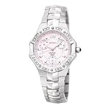 Seiko Womens SUK007 Coutura Diamond Silver Tone Watch silver graphics