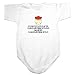 Baby Bodysuit White " Singapore Food Makes Singapore Poo ! " Singapore Country 18 - 24 Months