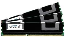 Crucial Technology CT3CP51272BB1339 12 GB (4 GBx3) 240-pin DIMM DDR3 PC3-10600 CL=9 Registered ECC DDR3-1333 1.5V 512Meg x 72 Memory Kit