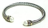 Designer Inspired Large Cable Bracelet