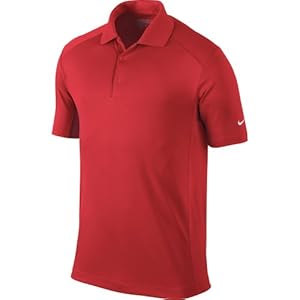 Nike GOLF NIKE VICTORY POLO LT CRIMSON/WHITE M