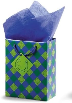 Lucky You! Cub Gift Bag - Blue/Green - Blue/green
