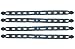 Barwalt 20991 Replacement Straps for Ultralight Knee Pads (KN-1 and KN-3) - Set of 4 Straps