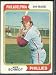 1974 Topps #283 Mike Schmidt - Philadelphia Phillies (Baseball Cards) Very Good-Ex.