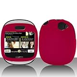 Sharp Kin 1 "PDA" Cell Phone Rubber Feel Rose Pink Protective Case Faceplat ....