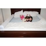Review toddlercoddler Deluxe / BedBugz Deluxe Portable Bed Bolster with Foot Pump, White