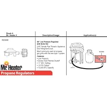 Mr. Heater 90° Propane Regulator with Acme Nut, Acme Nut X 3/8 Inch Pipe Thread #F273761