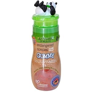 Health Science Labs Endagered Species Children\’s Gummy Multivitamins Mixed Case
