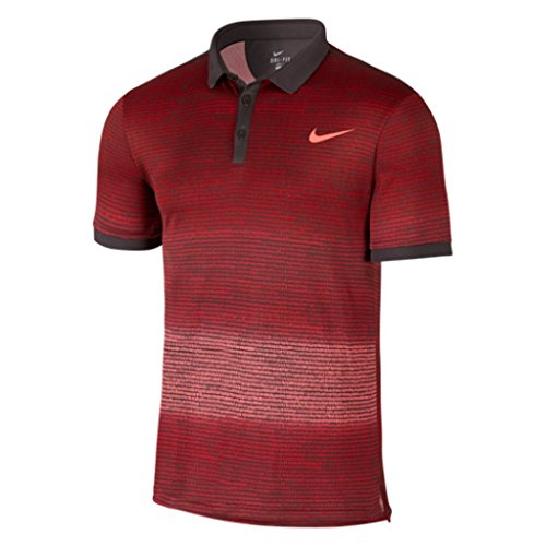NIKE Advantage Graphic Men's Tennis Polo Shirt