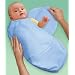 Kiddopotamus & Co. Cotton Knit SwaddleMe - Blue (Large)
