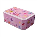 Girl's Musical Ballerina Jewelry Box in Plastic - Coral - Jewelry Boxes by Mele - 00801F09M