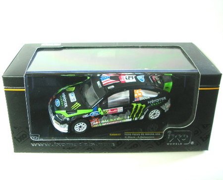 【ixo/イクソ】1/43 フォード フォーカス RS WRC08 #55 2010 ラリーメキシコ K.ブロック
