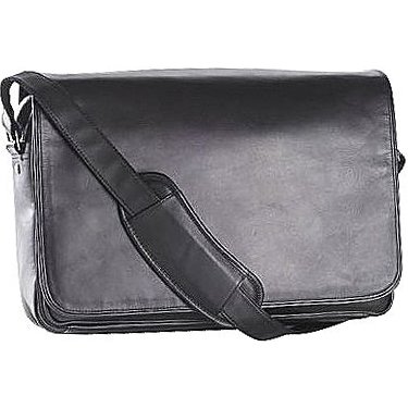 Clava Quinley Leather Laptop MailbagSling Leather Messenger Bags