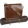 agoy Faux Leather Dispatch Yoga Bag (Brown)