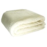 【製造直売】軽量ふんわりニューマイヤー毛布 アイボリー (ロイヤル通販オリジナル商品) の評価・レビュー