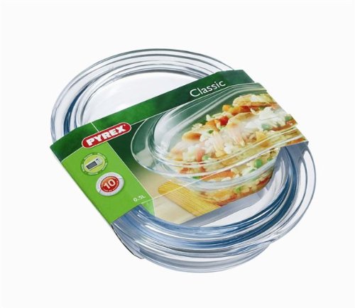 Pyrex Glass Oval Casserole, 0.5L