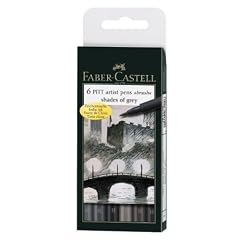 Faber Castell 167104 Pinselmarker PITT ARTIST PEN VE= Graut�ne