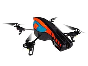 Parrot AR.Drone 2.0 with Outdoor Hull (Orange/ Blue)