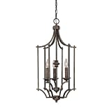 Capital Lighting 9371RT 3 Light Towne Country Foyer Light