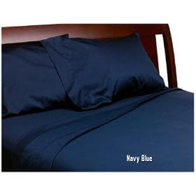 METRO 500 Thread Count Duvet Cover Solid Queen Navy Blue METRO 500 Thread Count Duvet Cover Solid Queen - Navy Blue