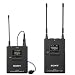 Sony UWPV1 Lavalier Microphone, Bodypack Transmitter & Portable RX Wireless System, Operating on TV Channels 42 to 45