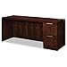 HON VW271RC1Z9FF Arrive Single Pedestal Credenza, Right, 72w x 24d x 29-1/2h, Shaker Cherry