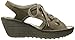 FLY London Women's Ylva Perforated Cashmere Wedge Pump