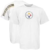 Pittsburgh Steelers White Endzone T-shirt