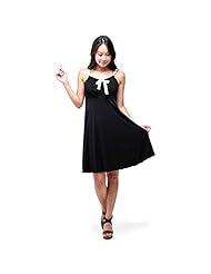 A-line Polyester/Satin/Spandex Bateau Neck Empire   Waistline Sleeveless Mini Dress  With a Ribbon 