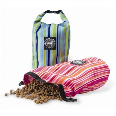 Planet Dog Weekender Feedbag Blue Stripe