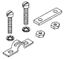 Teleflex CA28020 Clamp and Shim Connection Kit
