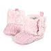 Arshiner Toddler Girls Fleece Woollen Fur Knitted Snow Boot