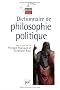 Dictionnaire de philosophie politique