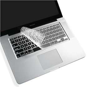 Clear Silicone Keyboard Cover Skin for New Aluminum Unibody Macbook 13.3'' / Macbook Pro 15.4''/ Macbook Air / White Macbook