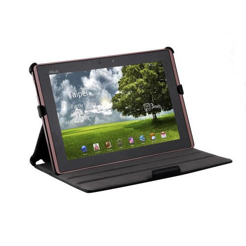 Poetic(TM) Stand Leather Case with Angle Adjustable for Asus eee Pad TF101 10.1-Inch Android Tablet Wi-Fi 16GB - 32GB (BLACK)(Update Version - Has Open Slot for Charger Port) (Intergrated HandStrap) Poetic(TM) Stand Leather Case with Angle Adjustable for Asus eee Pad TF101 10.1-Inch Android Tablet Wi-Fi 16GB - 32GB (BLACK)(Update Version - Has Open Slot for Charger Port) (Intergrated HandStrap)