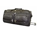J World 33" Rolling Duffel - Black
