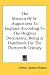 The Mission Of St. Augustness To England According To The Original Documents, Being A Handbook For The Thirteenth Century
