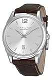 IMAGE OF Hamilton Men's HML-H38615555 Jazzmaster Slim Silver Dial Watch