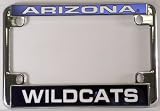 University of Arizona Wildcats Chrome Motorcycle RV License Plate Frame