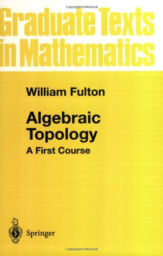 algebraic topology a first course graduate texts in mathematics