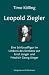Bücher : Leopold Ziegler: Eine Schlüsselfigur im Umkreis des Denkens von Ernst und Friedrich Georg Jünger