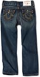 True Religion Boys 2-7 Jack QT Stich Straight Leg Jean, Hickory, 6