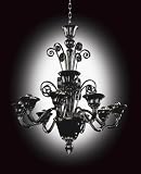 2-9003-8-94 Savoy House Lighting Eight-Light Crystal Chandelier